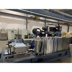 Max Pressure 1600bar Model 300TJ3S Diesel Engine High Pressure Waterjet System