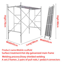 Professional Manufacturer Hot-dipped Galvanized Ringlock Multi-Purpose Scaffolding