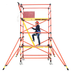 4mm Thinkness 1.35m Width Insulating Scaffold Tower 4m-10m / CHINA Scaffold Tower good quality choose