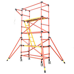 4mm Thinkness 1.35m Width Insulating Scaffold Tower 4m-10m / CHINA Scaffold Tower good quality choose