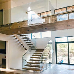 15mm Low Iron Extra Clear Tempered Toughened Polished Glass Custom Cut To Size for Architectural Deck Railing Manufacturer Price