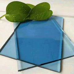8mm 10mm 12mm Clear Bronze Green Blue Grey Black Reflective Tinted Tempered Glass Sheets Cut To Size Toughened Glass Panels