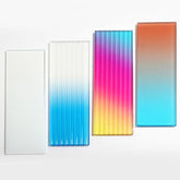 4-6mm Tinted Colorful EVA Laminated Toughened Gradient Partition Glass