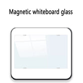 100*150mm Magnetic Glass board Dry Erase Board Large Whiteboards for Interactive Office Wall Frameless White Glassboard