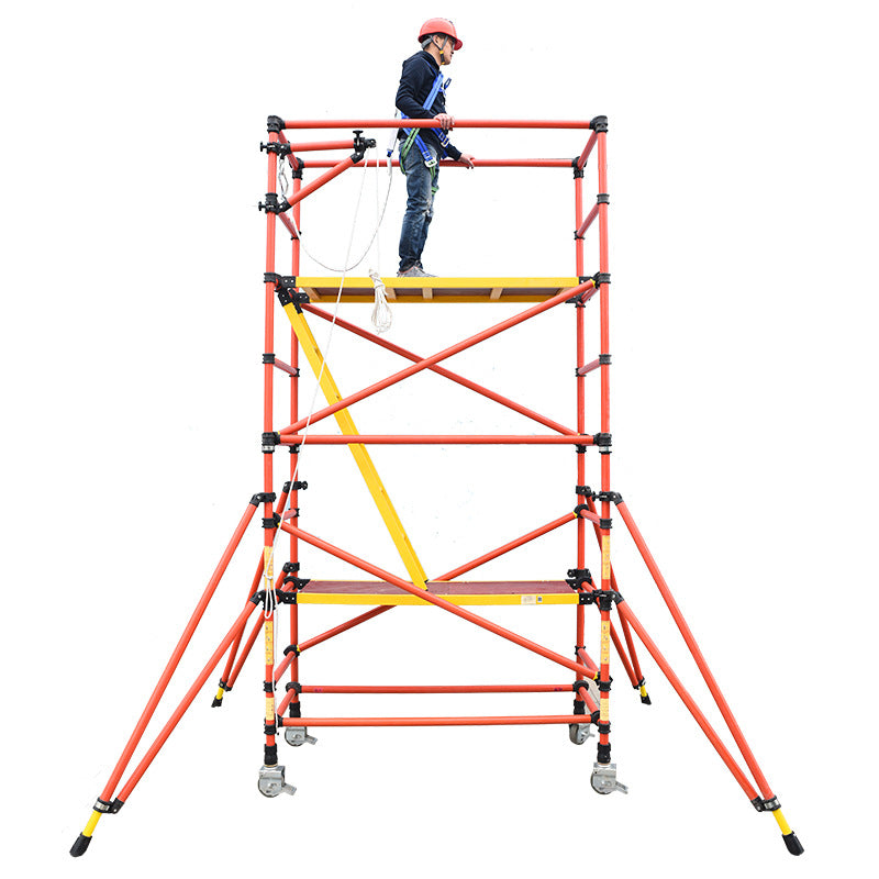 4mm Thinkness 1.35m Width Insulating Scaffold Tower 4m-10m / CHINA Scaffold Tower good quality choose