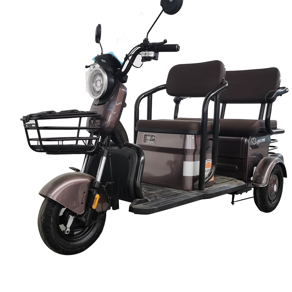 Tout nouveau 600w trois roues vélo électrique e-trike Scooter pliant Tricycle électrique pour adultes 