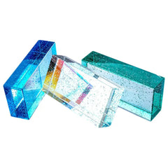 Bloc de verre pour la décoration de bâtiment brique de verre cristal 