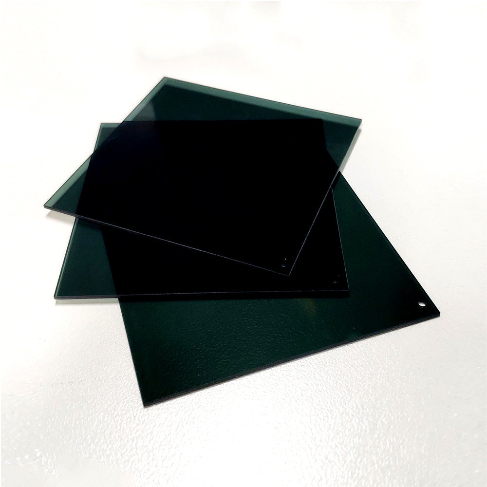 Verre de construction et industriel 4 mm 5 mm 6 mm coloré bleu foncé/marron foncé/gris bronze vert noir teinté réfléchissant 