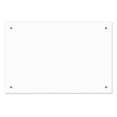 Standard Size 120*150cm Magnetic Whiteboard Glass Board With Clip/screw Fixed